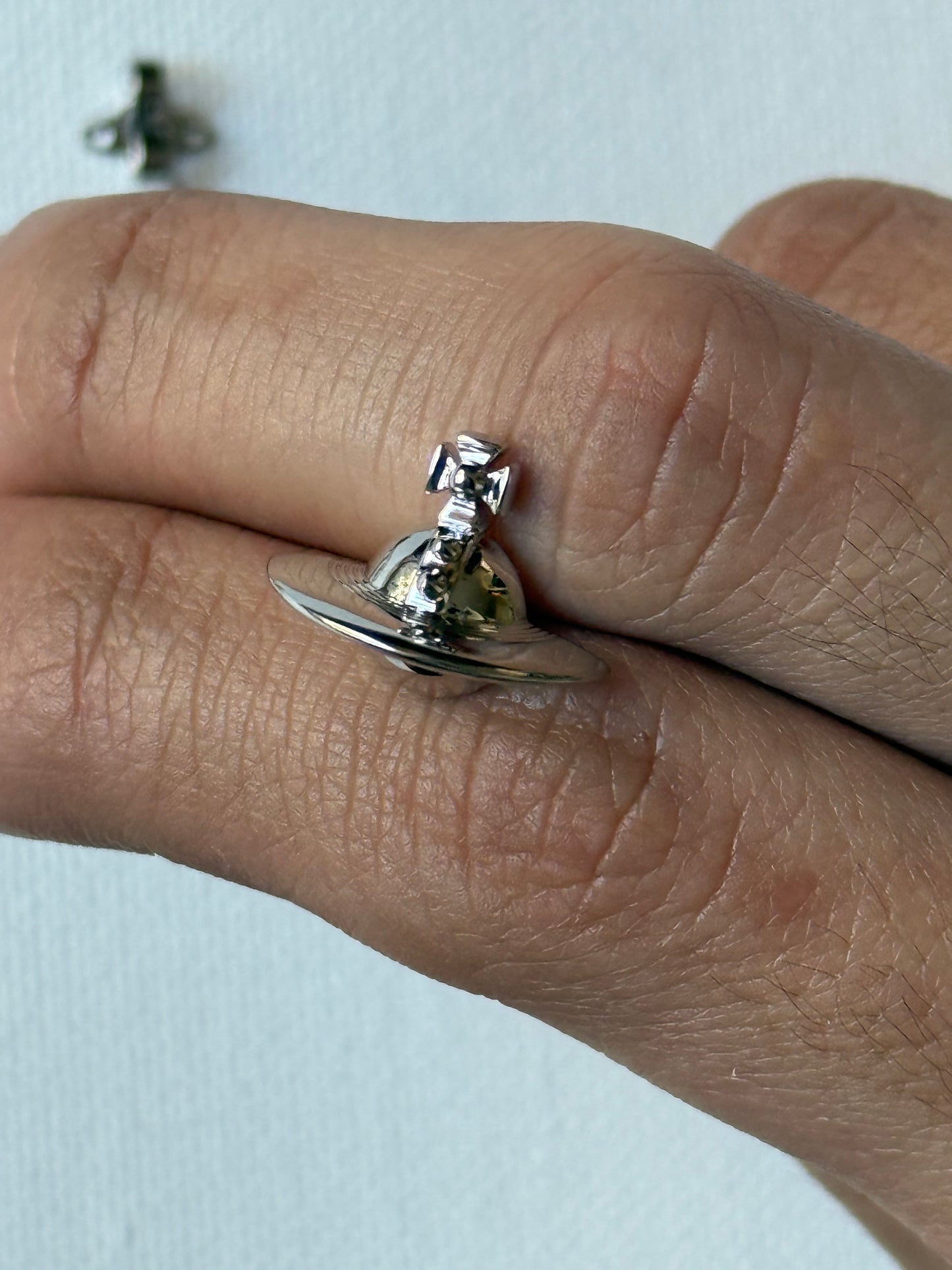 VW Half Saturn Silver Earrings 2025 Pair Pre-owned