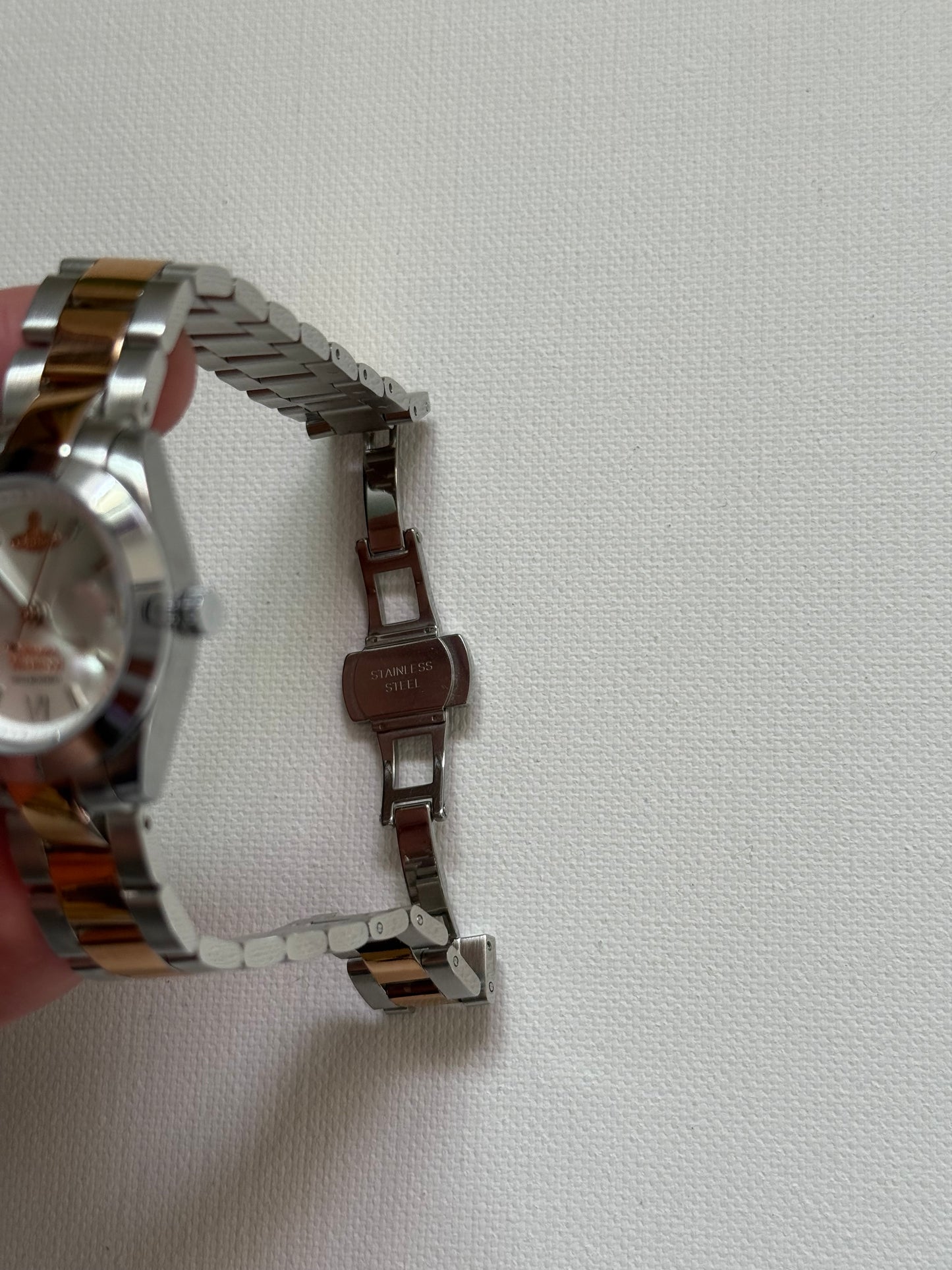 VW Fenchurch Watch Silver Gold Pre-owned