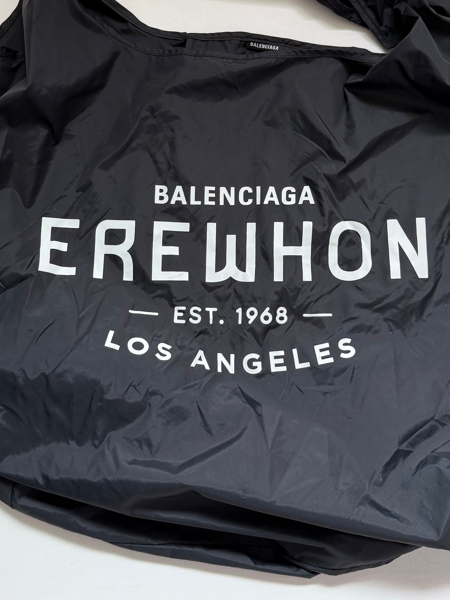 Balenciaga Erewhon Black Tote Bag Pre-owned Nylon