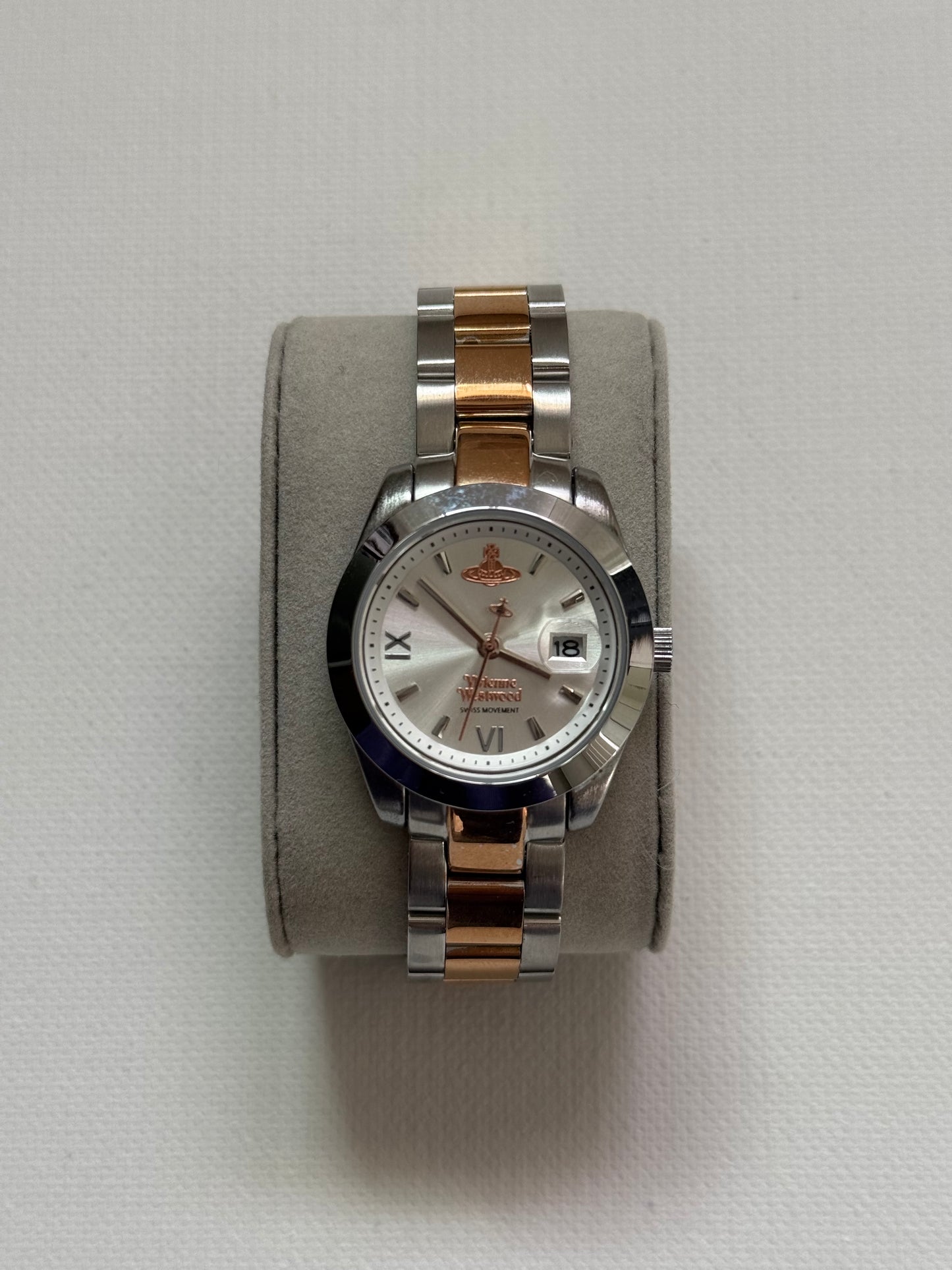 VW Fenchurch Watch Silver Gold Pre-owned