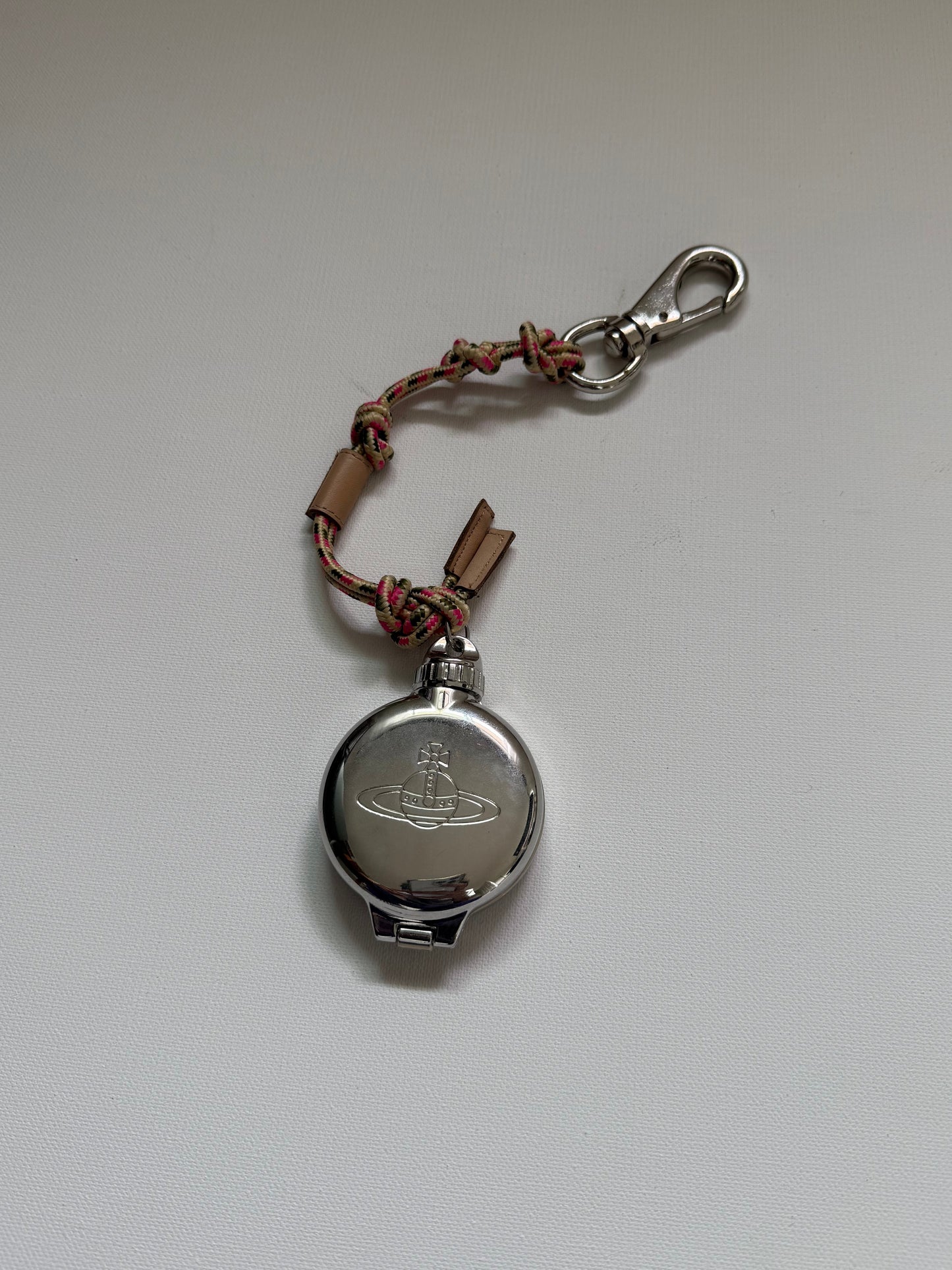 VW Travel Ashtray Silver Vintage Pre-owned