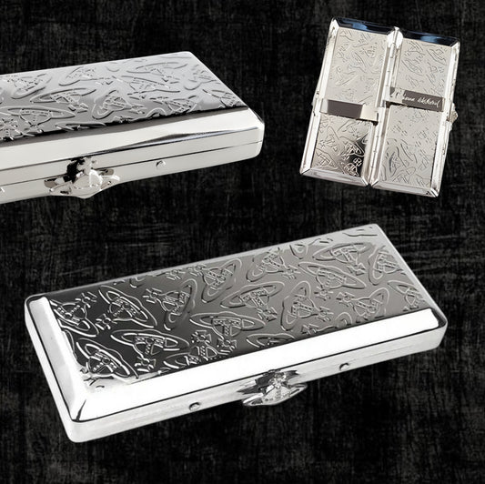 VW Silver Orb Cigarette Case