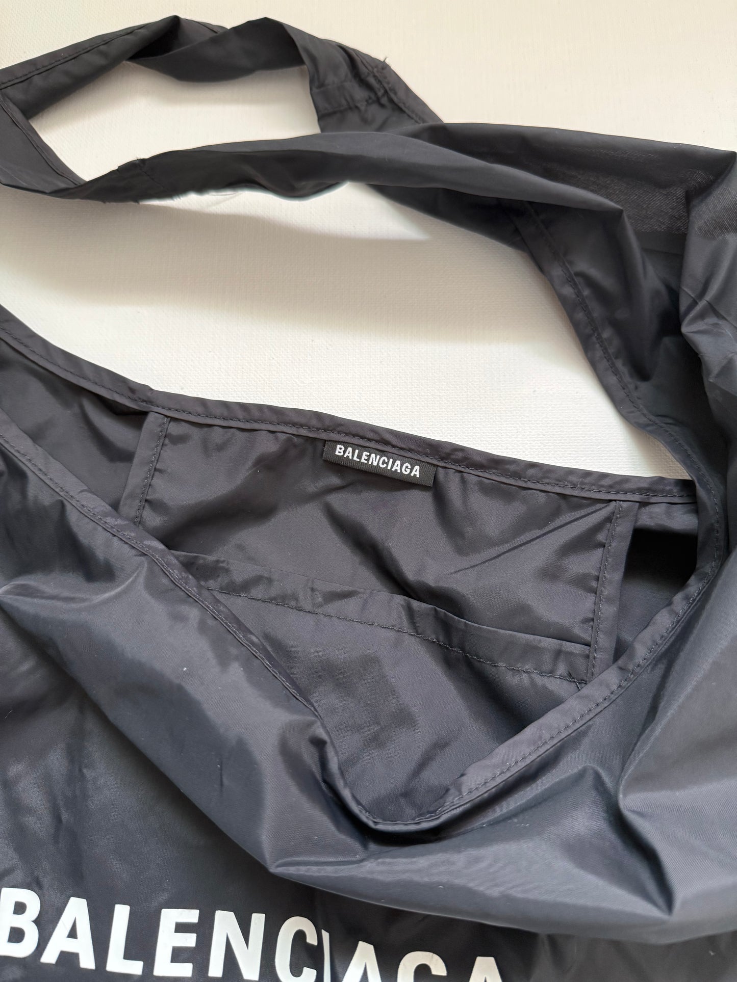 Balenciaga Erewhon Black Tote Bag Pre-owned Nylon