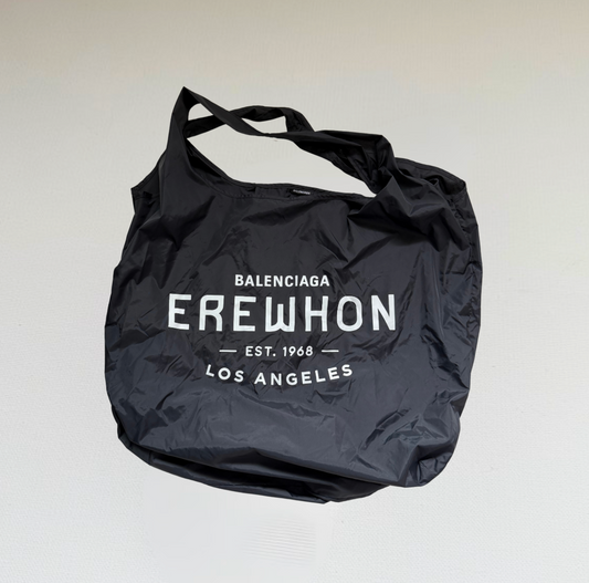 Balenciaga Erewhon Black Tote Bag Pre-owned Nylon